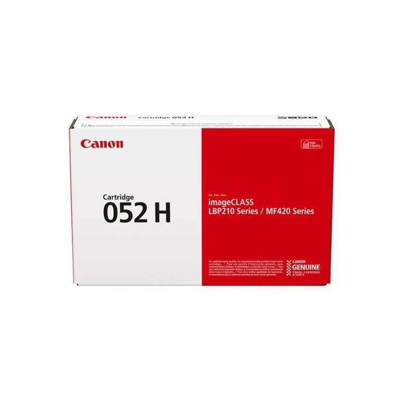 Toner canon 052h i-sensys lbp212 / lbp214 / lbp215 / mf421 / mf426 / mf429 negro 3100 paginas