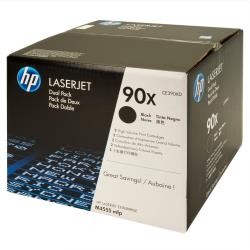 Toner hp laserjet 90x enterprise m4555mfp negro pack de 2 unidades 24000 paginas