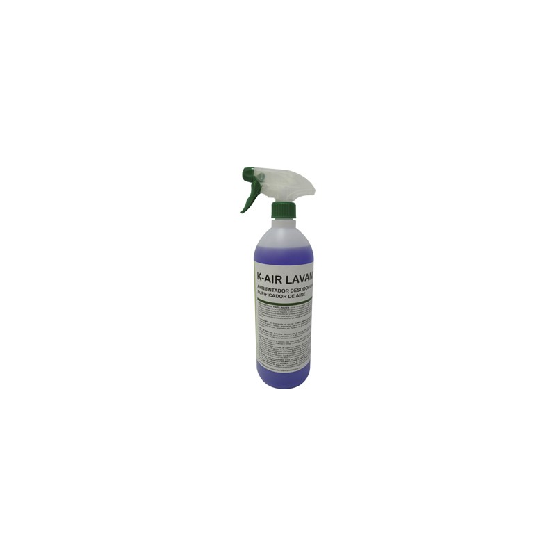Ambientador spray ikm k-air olor flor de lavanda botella de 1 litro