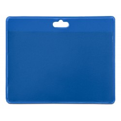 Identificador tarifold pvc horizontal color azul 103x82,5 mm pack de 30 unidades