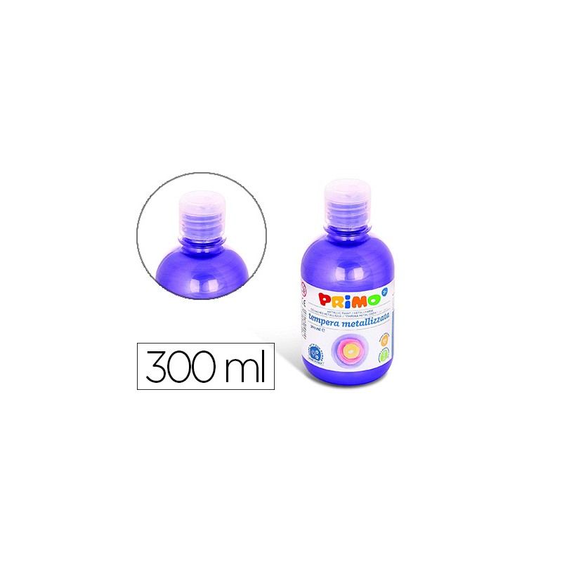 Tempera liquida primo escolar 300 ml violeta metalizado