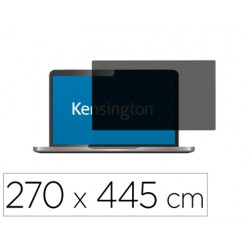 Filtro para pantalla kensington privacidad 15,6" extraible 2 vias panoramico 16:9 270x445 mm