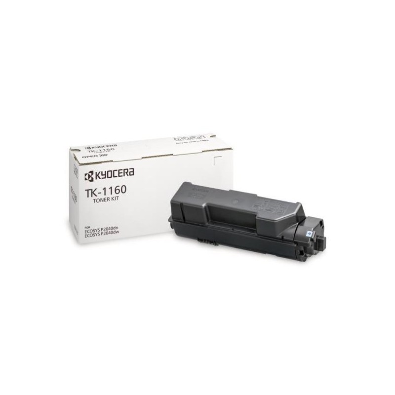 Toner kyocera tk-1160 ecosys p2040dn negro 7200 paginas