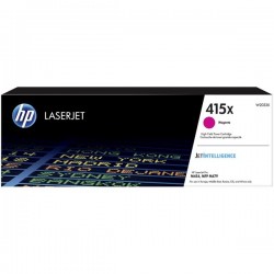 Toner hp 415x laser color m454 / mfp m479 magenta 6000 paginas