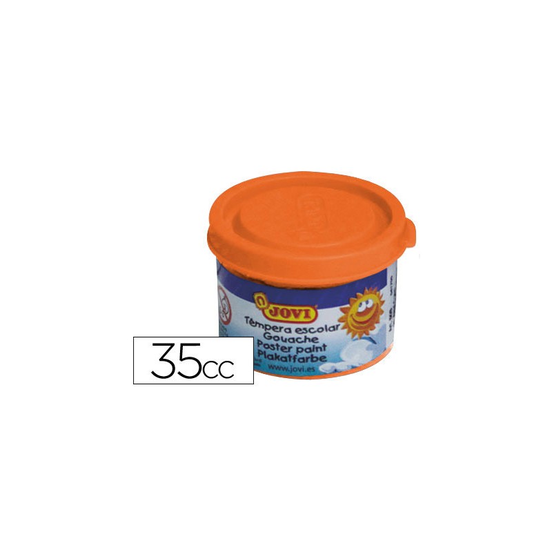 Tempera jovi 35 ml naranja