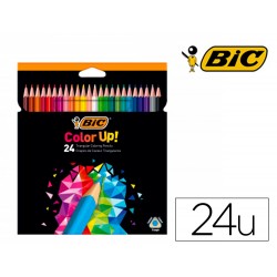 Lapices de colores color up caja de 24 unidades colores surtidos