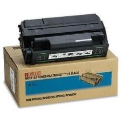 Toner 400760 ricoh para aficio ap2600 2600n 2610 2610n ap600 ap610 ap610n negro 20000 pag