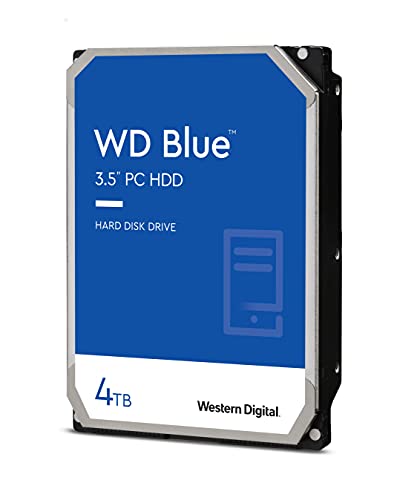 Western Digital Blue WD40EZAZ Disco Duro SATA, 4 TB, 6 GB/s,...