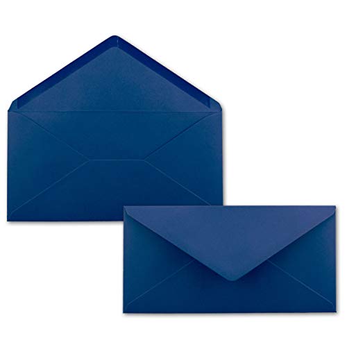 Enveloppes Bleu foncé Bleu Nuit – DIN long –...