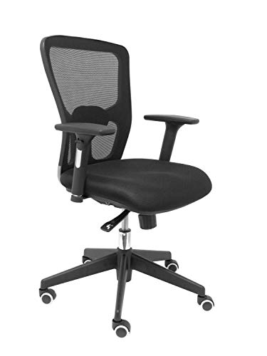 Ecotonik Silla POZUELO Respaldo Malla Negro Asiento 3D NEG...