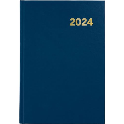 Grafoplás | Agenda Anual 2024 Día por Página | Azul |...