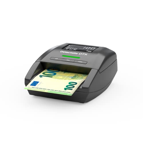 Detectalia D7X - Detector de billetes falsos con 100%...