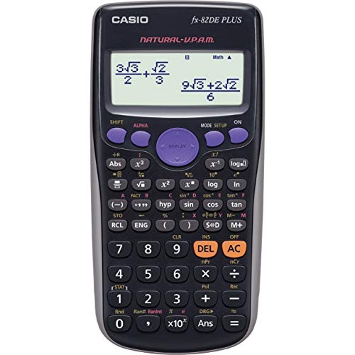 Casio FX-82DE Plus - Calculadora científica (Importado)