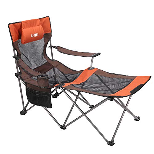 Amazon Brand – Umi Silla de Camping Plegable, Ideal para...