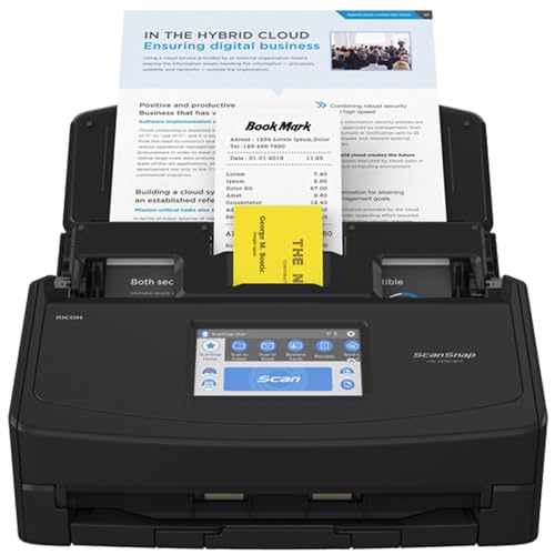 ScanSnap iX1600 Negro - Escáner de Documentos de Oficina -...