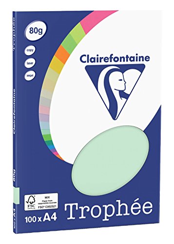 Clairefontaine Trophée - Mini resma de papel, 100 hojas,...