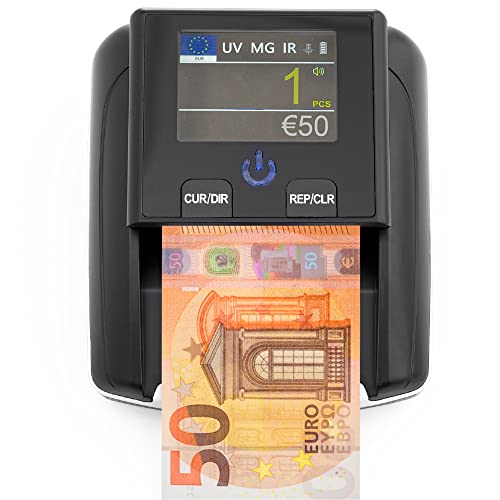 Detector de billetes falsos y contador de billetes 2 en 1 -...