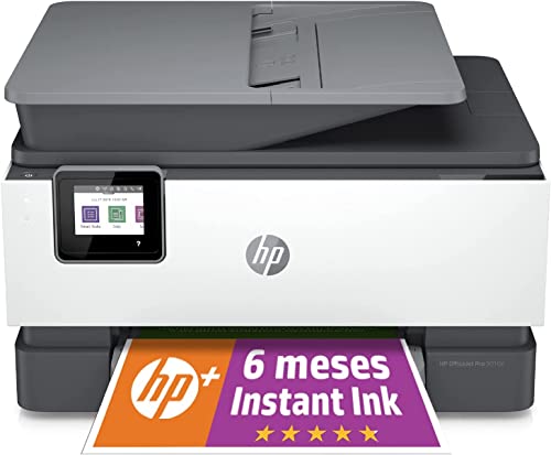 Impresora Multifunción HP OfficeJet Pro 9010e - 6 meses de...