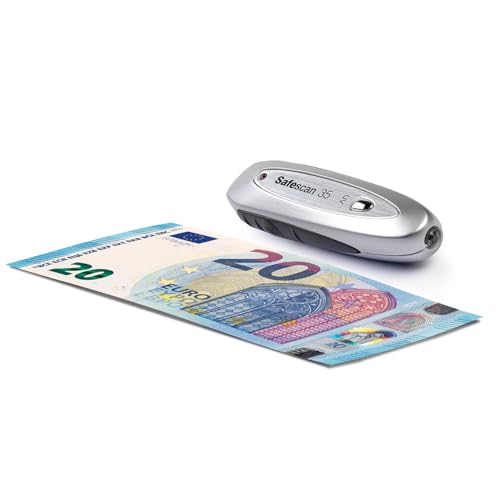 Detector de billetes falsos portátil Safescan 35, verifica...