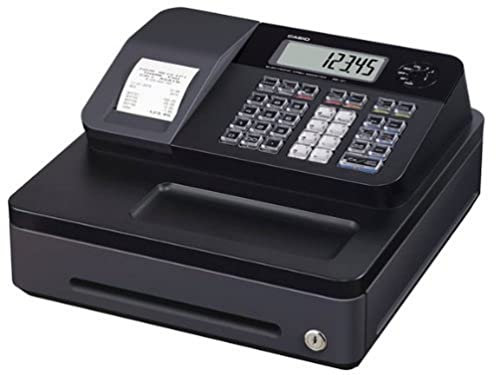CASIO SE-G1SB Cash Register con pequeño cajón de efectivo,...