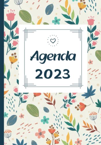 Agenda 2023 semana vista: 1 semana de 2 páginas, 12 meses -...