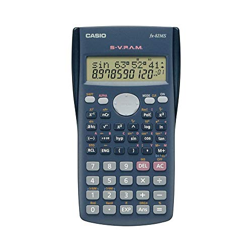 Casio FX-82MS - Calculadora científica (240 funciones, 24...