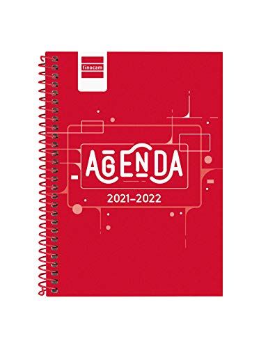 Finocam Espiral Cool - Agenda 2021 2022, 8º - 120x162...