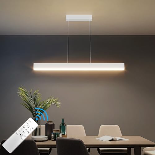 Klighten Led Lámpara Colgante De Comedor 80Cm/24W,...