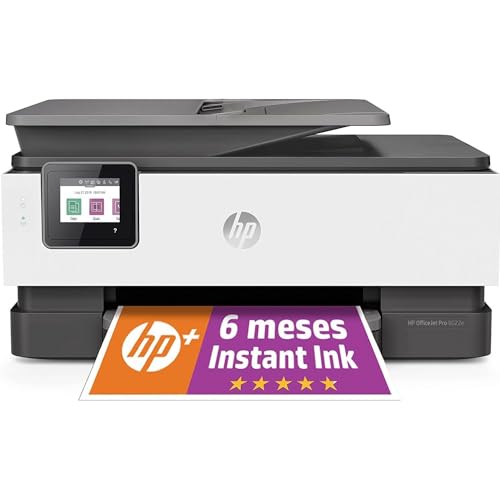 HP Impresora Multifunción HP OfficeJet Pro 8022e - 6 meses...