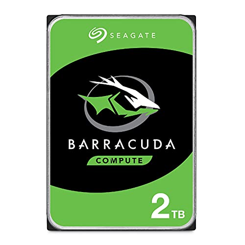 Seagate Technology BarraCuda, 2 TB, Disco duro interno, HDD,...