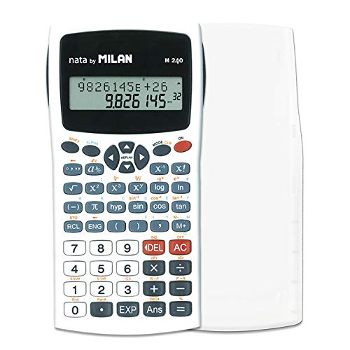 Milan 159110WBL - Calculadora científica con pantalla LCD...