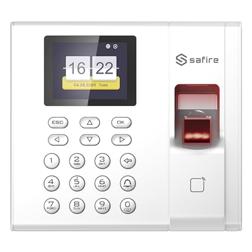 Safire-Control de Presencia | Huella, Tarjeta RFID y Teclado...