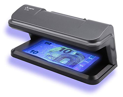 Olympia Detector de billetes falsos UV 586, dispositivo de...