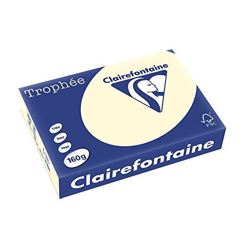 Clairefontaine Trophée 1101C - Resma de papel, 250 hojas,...