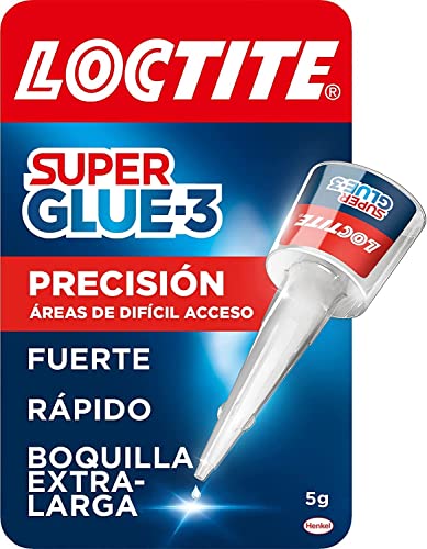 Loctite Super Glue-3 Precisión, pegamento transparente de...