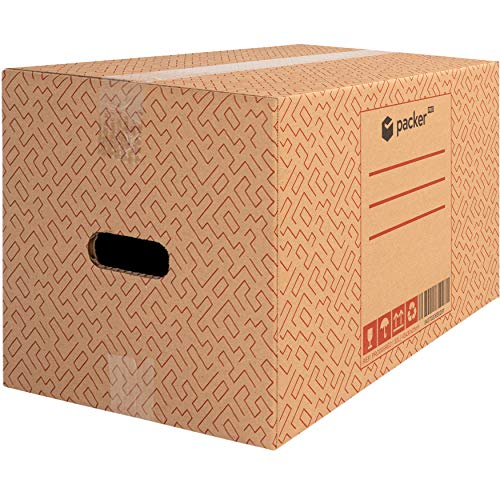 packer PRO Pack 10 Cajas Carton para Mudanzas y Almacenaje...