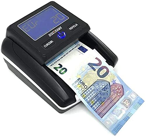 DISCORAMA® - Detector de dinero falsos actualizable con USB...