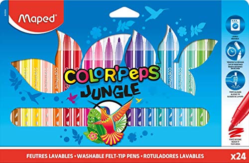 Maped - Rotuladores de Colores para Niños - Color's Peps...