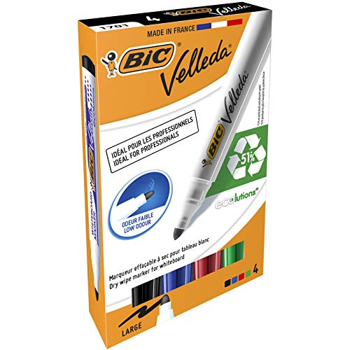 BIC Whiteboard Marker Velleda 1701 Ecolutions Rotuladores de...