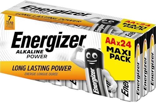Energizer Alkaline Power - Pack de 24 pilas Alcalinas...