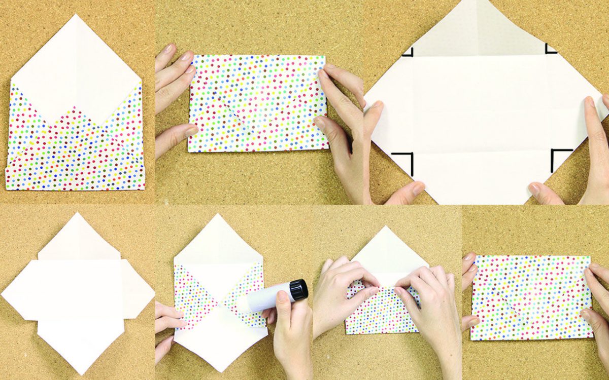 Como hacer sobres con folios