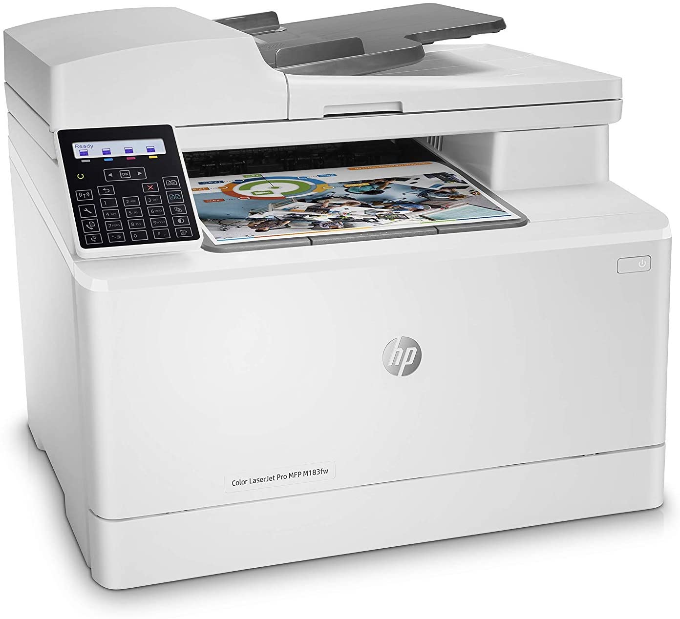 Как сканировать hp laserjet pro mfp m183fw