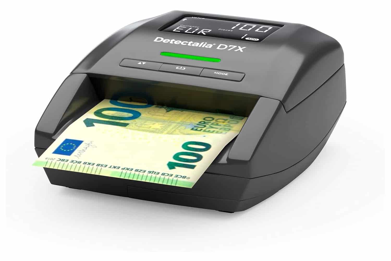 Detectalia D7X Detector de billetes falsos